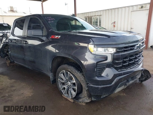 2022 Chevrolet Silverado 1500 RST with VIN 3GCUDEETXNG583752, listed as a IAAI auction lot 41809678 with 68,902 mi miles and . Bid and sale history available at DreamBid. Image 1.
