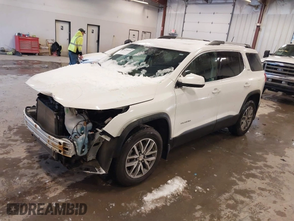 2017 GMC Acadia SLE with VIN 1GKKNSLS3HZ208226, listed as a IAAI auction lot 41295116 with 102,083 mi miles. Bid and sale history available at carsss.com. Image 2.