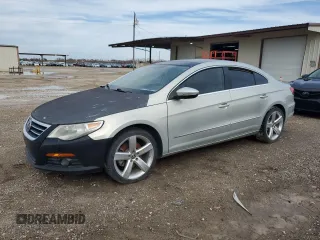 2011 Volkswagen CC Lux Plus with VIN WVWHN7AN9BE706459, listed as a Copart auction lot 43211955 with 121,250 mi miles and Clean Title. Bid and sale history available at carsss.com. Image 1.