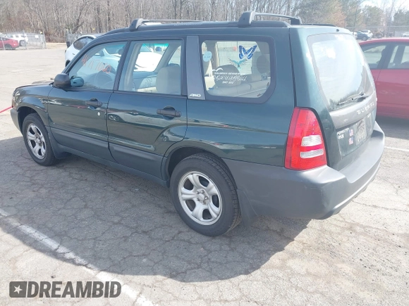 2003 Subaru Forester X with VIN JF1SG63663H769668, listed as a IAAI auction lot 41717060 with 50,428 mi miles. Bid and sale history available at carsss.com. Image 3.