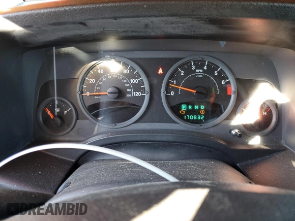 2008 Jeep Compass Sport with VIN 1J8FF47WX8D621561, listed as a Copart auction lot 51080125 with 170,832 mi miles and Salvage Title. Bid and sale history available at carsss.com. Image 9.