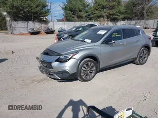 2019 Infiniti QX30 Luxe with VIN SJKCH5CRXKA011966, listed as a IAAI auction lot 40800082 with 56,138 mi miles and . Bid and sale history available at DreamBid. Image 17.