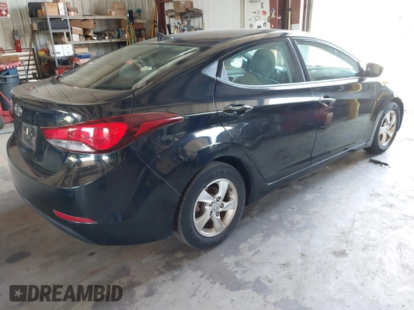 2014 Hyundai Elantra SE with VIN 5NPDH4AE9EH538105, listed as a IAAI auction lot 42598160 with 97,997 mi miles and . Bid and sale history available at DreamBid. Image 4.