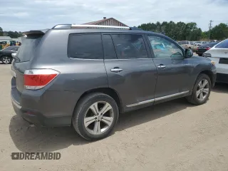 2011 Toyota Highlander Limited with VIN 5TDYK3EH7BS026513, listed as a Copart auction lot 59783865 with 191,330 mi miles and Salvage title. Bid and sale history available at DreamBid. Image 3.
