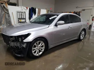 2013 Hyundai Genesis 3.8L with VIN KMHGC4DD2DU250277, listed as a Copart auction lot 86144164 with 105,835 mi miles and Salvage Title. Bid and sale history available at DreamBid. Image 1.