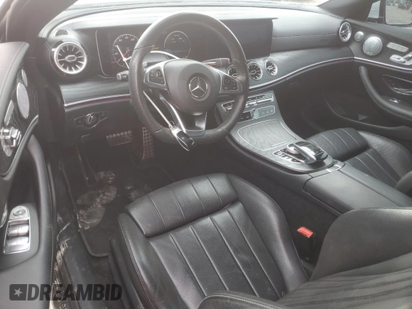 2018 Mercedes-Benz E 400 with VIN WDD1J6FB0JF021464, listed as a Copart auction lot 51006845 with 80,936 mi miles and Salvage Title. Bid and sale history available at carsss.com. Image 8.