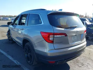 2021 Honda Pilot Special Edition with VIN 5FNYF6H26MB051293, listed as a IAAI auction lot 40665142 with 75,119 mi miles. Bid and sale history available at carsss.com. Image 3.