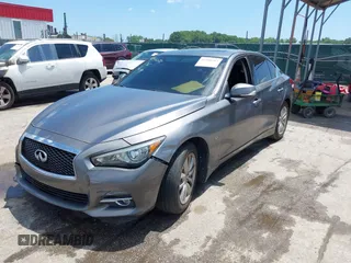 2014 Infiniti Q50 Sport with VIN JN1BV7AR4EM683887, listed as a IAAI auction lot 42550717 with 199,473 mi miles and . Bid and sale history available at DreamBid. Image 17.