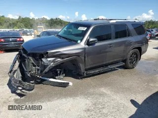2018 Toyota 4Runner SR5 с VIN JTEZU5JR4J5165328, выставлен на аукционе Copart как лот 66922594 с пробегом 93 956 миль миль и Списание • Salvage title. История ставок и продаж доступна на DreamBid. Изображение 1.