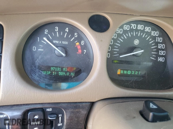 2005 Buick LeSabre Limited с VIN 1G4HR54K65U171171, выставлен на аукционе Copart как лот 56960385 с пробегом 97 131 миль миль и Списание • Salvage title. История ставок и продаж доступна на DreamBid. Изображение 9.