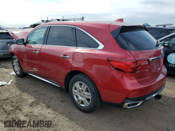 2020 Acura MDX w/Technology Pkg with VIN 5J8YD4H57LL020734, listed as a Copart auction lot 52824095 with 0 mi miles and Clean Title. Bid and sale history available at carsss.com. Image 2.