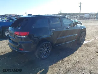 2018 Jeep Grand Cherokee Overland with VIN 1C4RJFCG1JC334098, listed as a IAAI auction lot 41708642 with 50,980 mi miles. Bid and sale history available at carsss.com. Image 4.