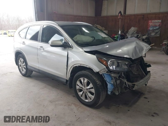 2013 Honda CR-V EX-L with VIN 2HKRM3H70DH509027, listed as a IAAI auction lot 41900728 with 90,819 mi miles and . Bid and sale history available at DreamBid. Image 1.