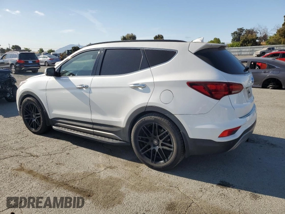 2017 Hyundai Santa Fe Ultimate with VIN 5XYZWDLAXHG433767, listed as a Copart auction lot 59789625 with 110,666 mi miles and Clean title. Bid and sale history available at DreamBid. Image 2.