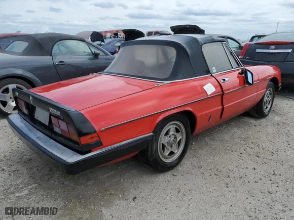 1984 Alfa Romeo Alfa Romeo Veloce with VIN ZARBA5414E1020264, listed as a Copart auction lot 75438954 with 0 mi miles and Non Repairable. Bid and sale history available at carsss.com. Image 3.