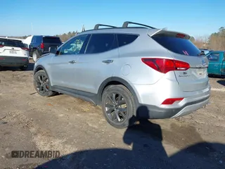 2018 Hyundai Santa Fe Ultimate with VIN 5XYZW4LAXJG554420, listed as a IAAI auction lot 41628371 with 65,436 mi miles and . Bid and sale history available at DreamBid. Image 3.