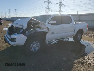2017 Toyota Tacoma SR z VIN 5TFAX5GN7HX093519, wystawiony jako Copart lot #49874795 z przebiegiem Nie podano mil oraz Szkoda całkowita • Salvage title. Historia ofert i sprzedaży dostępna na DreamBid. Obrazek 1.