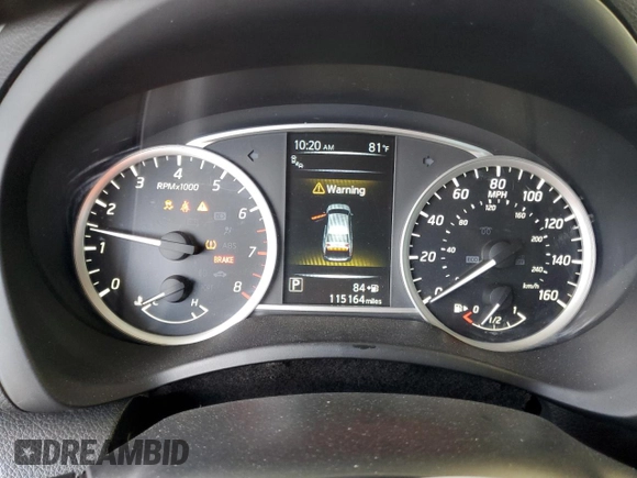 2016 Nissan Sentra SV with VIN 3N1AB7AP3GY312397, listed as a Copart auction lot 52536335 with 115,164 mi miles and Salvage Title. Bid and sale history available at DreamBid. Image 9.