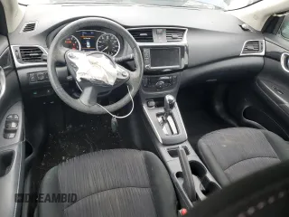 2019 Nissan Sentra SV with VIN 3N1AB7AP8KY413606, listed as a Copart auction lot 46512725 with 75,669 mi miles and Salvage Title. Bid and sale history available at DreamBid. Image 8.