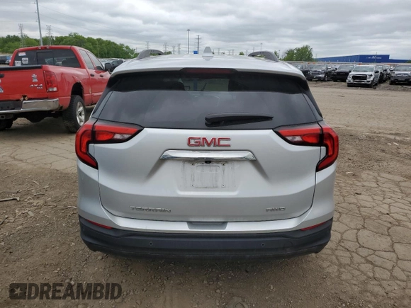 2019 GMC Terrain SLE with VIN 3GKALTEV2KL309979, listed as a Copart auction lot 58098935 with 61,783 mi miles and Clean title. Bid and sale history available at DreamBid. Image 6.