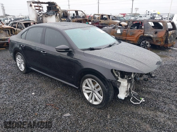 2019 Volkswagen Passat 2.0T Wolfsburg Edition with VIN 1VWLA7A39KC011539, listed as a IAAI auction lot 41616136 with 54,652 mi miles. Bid and sale history available at carsss.com. Image 1.