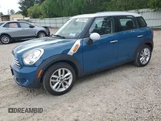 2012 MINI Countryman with VIN WMWZB3C55CWM02962, listed as a Copart auction lot 54358875 with 122,448 mi miles and Clean Title. Bid and sale history available at DreamBid. Image 1.