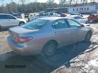 2004 Lexus ES 350 with VIN JTHBA30G145037747, listed as a IAAI auction lot 41424725 with 163,921 mi miles and . Bid and sale history available at DreamBid. Image 4.