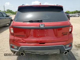 2023 Honda Passport TrailSport с VIN 5FNYF8H62PB000733, выставлен на аукционе Copart как лот 63115975 с пробегом 58 384 миль миль и Чистый • Clean title. История ставок и продаж доступна на DreamBid. Изображение 6.