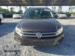 2016 Volkswagen Tiguan S with VIN WVGAV7AX4GW545891, listed as a Copart auction lot 55859595 with 153,317 mi miles and Salvage title. Bid and sale history available at DreamBid. Image 5.