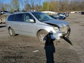 2014 Kia Sedona LX with VIN KNDMG4C70E6536481, listed as a Copart auction lot 53206255 with 175,565 mi miles and Salvage Title. Bid and sale history available at carsss.com. Image 11.