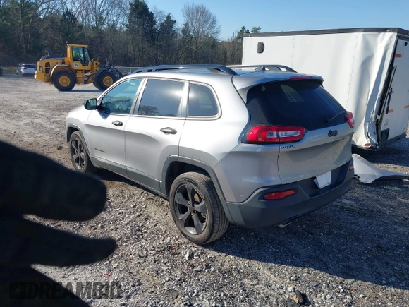 2017 Jeep Cherokee Sport with VIN 1C4PJLAB4HW603099, listed as a IAAI auction lot 41663602 with 150,662 mi miles. Bid and sale history available at carsss.com. Image 3.