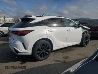 2024 Lexus RX with VIN 2T2BCMEA3RC010710, listed as a Copart auction lot 49741095 with 13,396 mi miles and Salvage Title. Bid and sale history available at carsss.com. Image 3.