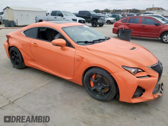 2015 Lexus RC F F z VIN JTHHP5BC5F5003957, wystawiony jako Copart lot #45587535 z przebiegiem Nie podano mil oraz Szkody całkowita. Historia ofert i sprzedaży dostępna na DreamBid. Obrazek 4.