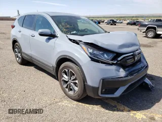 2022 Honda CR-V EX with VIN 2HKRW2H57NH631226, listed as a Copart auction lot 58745802 with 15,831 mi miles. Bid and sale history available at carsss.com. Image 1.