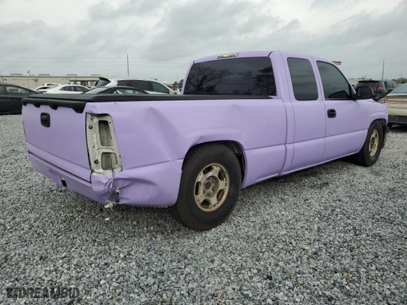 2001 Chevrolet Silverado 1500 LS with VIN 2GCEC19T911305728, listed as a Copart auction lot 47831665 with 360,461 mi miles and Salvage Title. Bid and sale history available at carsss.com. Image 3.