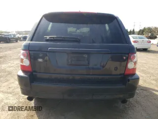 2008 Land Rover Range Rover Sport SC with VIN SALSH23488A185862, listed as a Copart auction lot 54445615 with 147,187 mi miles and Salvage title. Bid and sale history available at DreamBid. Image 6.