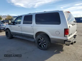 2001 Ford Excursion Special Serv с VIN 1FMNU40L31ED57944, выставлен на аукционе Copart как лот 82063804 с пробегом 212 894 миль миль и Чистый • Clean title. История ставок и продаж доступна на DreamBid. Изображение 2.