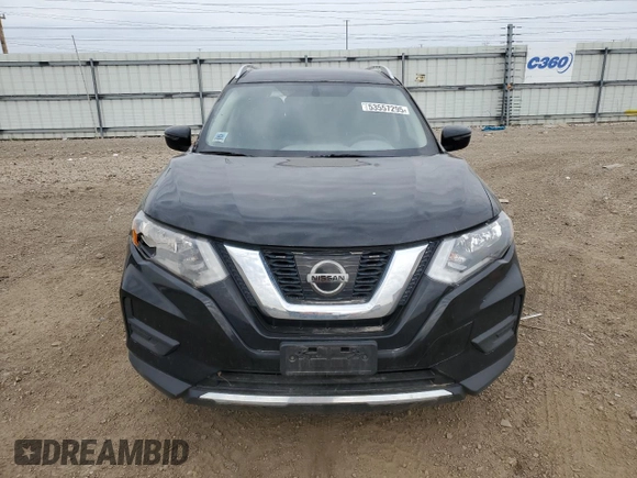 2017 Nissan Rogue SV с VIN KNMAT2MV1HP608948, выставлен на аукционе Copart как лот 53557295 с пробегом 72 118 миль миль и Списание • Salvage title. История ставок и продаж доступна на DreamBid. Изображение 5.