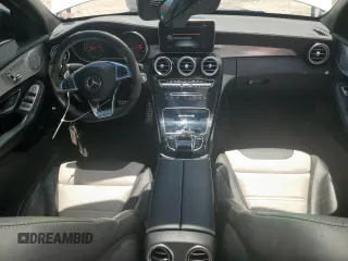 2018 Mercedes-Benz C 63 AMG with VIN 55SWF8GB3JU240014, listed as a Copart auction lot 62072875 with 15,538 mi miles and Salvage title. Bid and sale history available at DreamBid. Image 8.