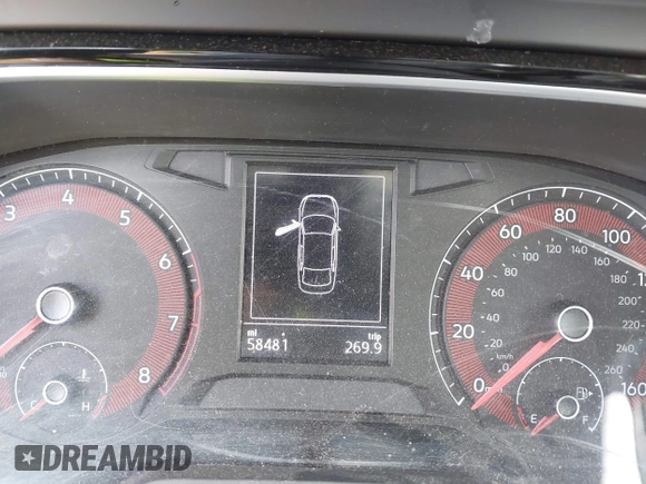2020 Volkswagen Jetta S with VIN 3VWCB7BU9LM049468, listed as a IAAI auction lot 41965123 with 58,481 mi miles and . Bid and sale history available at DreamBid. Image 7.
