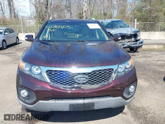2012 Kia Sorento EX with VIN 5XYKUDA22CG293371, listed as a IAAI auction lot 41869105 with 69,842 mi miles. Bid and sale history available at carsss.com. Image 12.