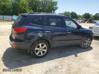 2008 Hyundai Santa Fe SE with VIN 5NMSH13E88H187143, listed as a Copart auction lot 52790055 with 243,459 mi miles and Clean Title. Bid and sale history available at carsss.com. Image 3.
