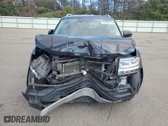 2019 Volkswagen Atlas SE with VIN 1V2DP2CA2KC590487, listed as a Copart auction lot 73370854 with 125,469 mi miles and Salvage title. Bid and sale history available at DreamBid. Image 5.