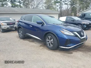 2019 Nissan Murano SL with VIN 5N1AZ2MSXKN149728, listed as a IAAI auction lot 42018373 with 132,444 mi miles and . Bid and sale history available at carsss.com. Image 1.