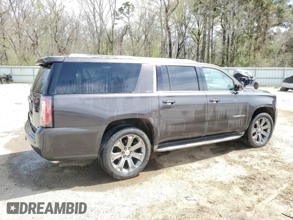 2015 GMC Yukon XL SLT with VIN 1GKS1HKC8FR551491, listed as a Copart auction lot 49183575 with 226,565 mi miles and Salvage Title. Bid and sale history available at carsss.com. Image 3.