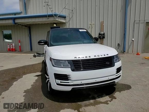 2018 Land Rover Range Rover HSE with VIN SALGS2SV6JA502187, listed as a Copart auction lot 55225665 with 42,880 mi miles and Salvage title. Bid and sale history available at DreamBid. Image 14.