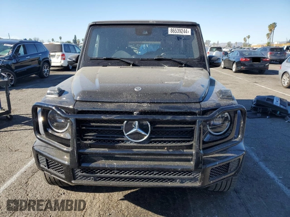 2022 Mercedes-Benz G 550 with VIN W1NYC6BJ3NX443544, listed as a Copart auction lot 86539244 with 17,618 mi miles and Salvage Title. Bid and sale history available at DreamBid. Image 5.