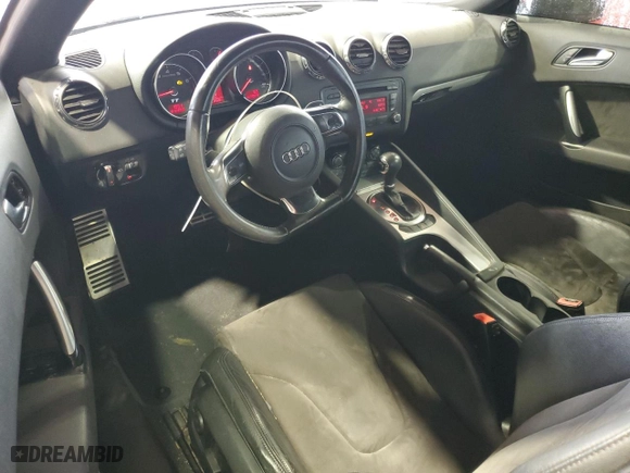 2008 Audi TT 2.0T with VIN TRUAF38J681001425, listed as a Copart auction lot 44895955 with 178,310 mi miles and Salvage Title. Bid and sale history available at carsss.com. Image 8.