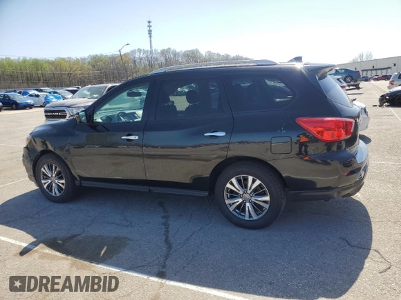 2019 Nissan Pathfinder SL z VIN 5N1DR2MM3KC635355, wystawiony jako Copart lot #52355495 z przebiegiem 84 567 mil mil oraz Szkoda całkowita • Salvage title. Historia ofert i sprzedaży dostępna na DreamBid. Obrazek 2.
