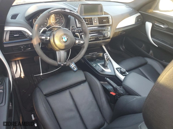 2017 BMW 2 Series M240i with VIN WBA2G1C34HV639283, listed as a Copart auction lot 75932744 with 43,470 mi miles and Salvage Title. Bid and sale history available at carsss.com. Image 8.